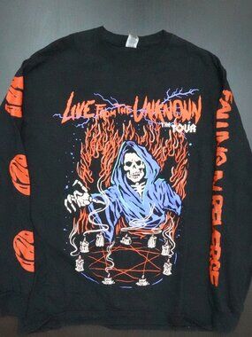 Falling In Reverse Live From The Unknown Long Sleeve Sz M Unisex - LIKE NEW